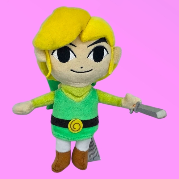 Nintendo Other - Legend of Zelda Wind Waker Link Plush